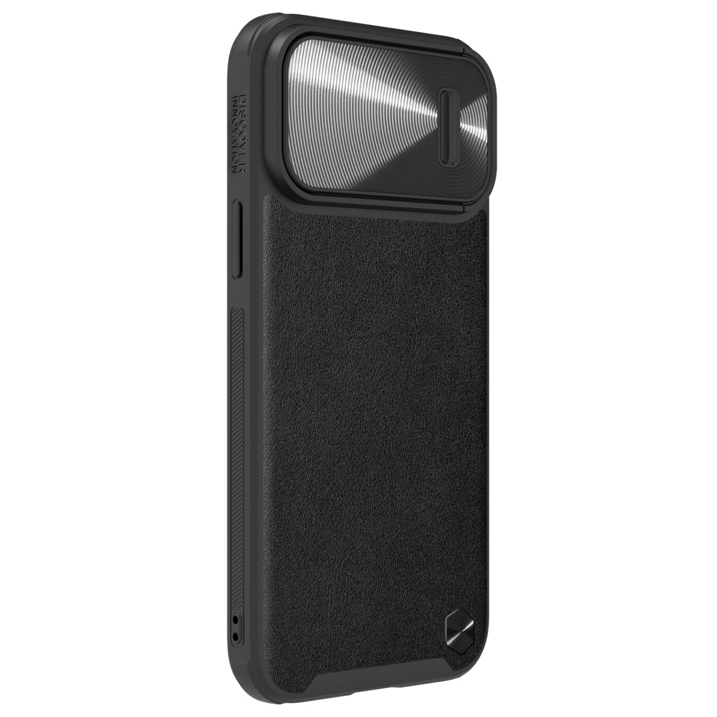 Apple iPhone 14 Pro Max case black NILLKIN CAMSHIELD LEATHER S