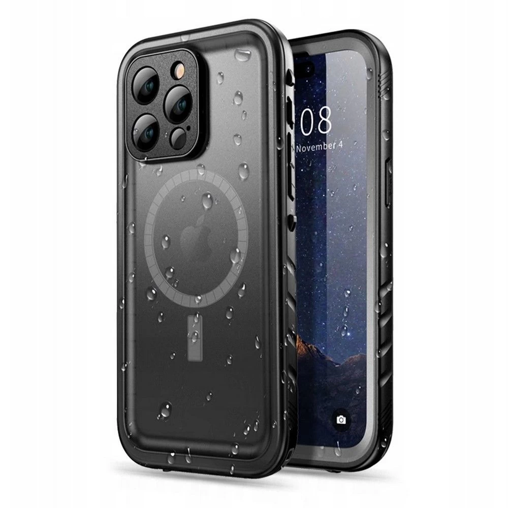Apple iPhone 14 Pro Max case black TECH-PROTECT SHELLBOX MAGSAFE IP68