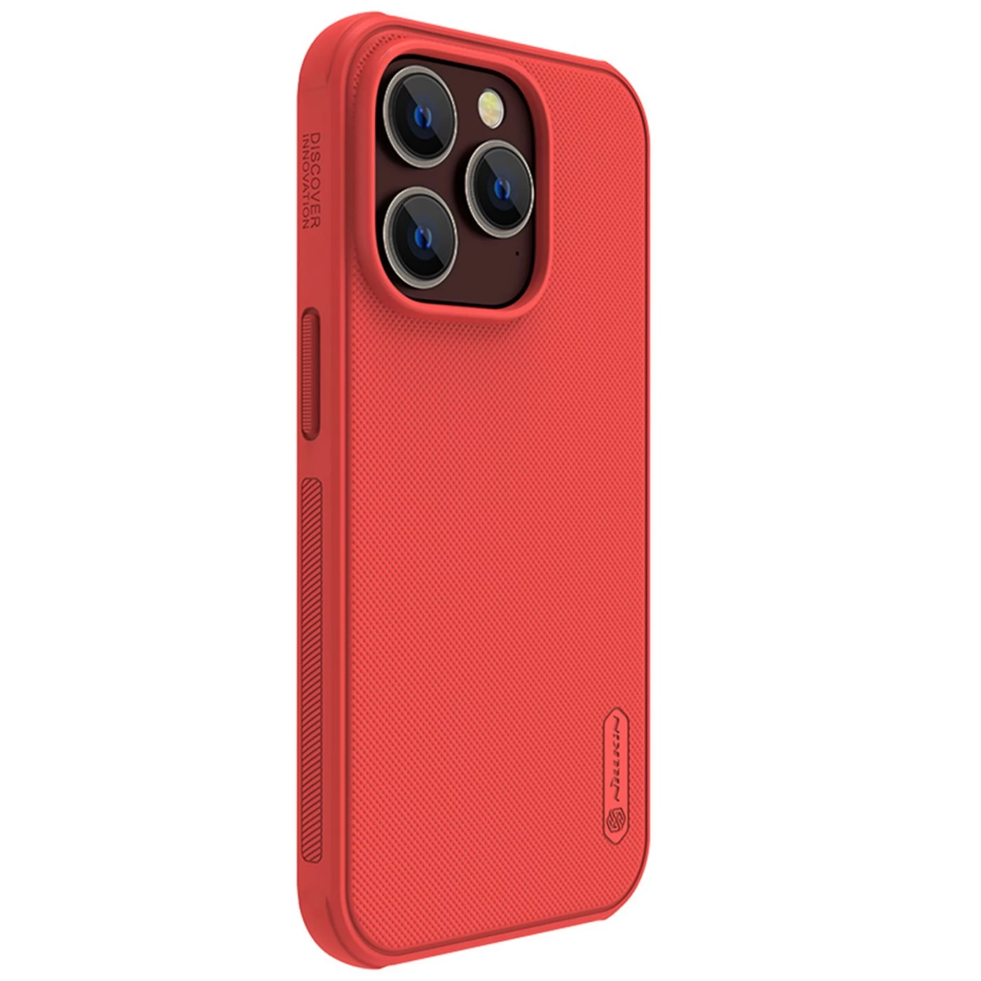 Apple iPhone 14 Pro Max case red Nillkin Super Frosted Shield