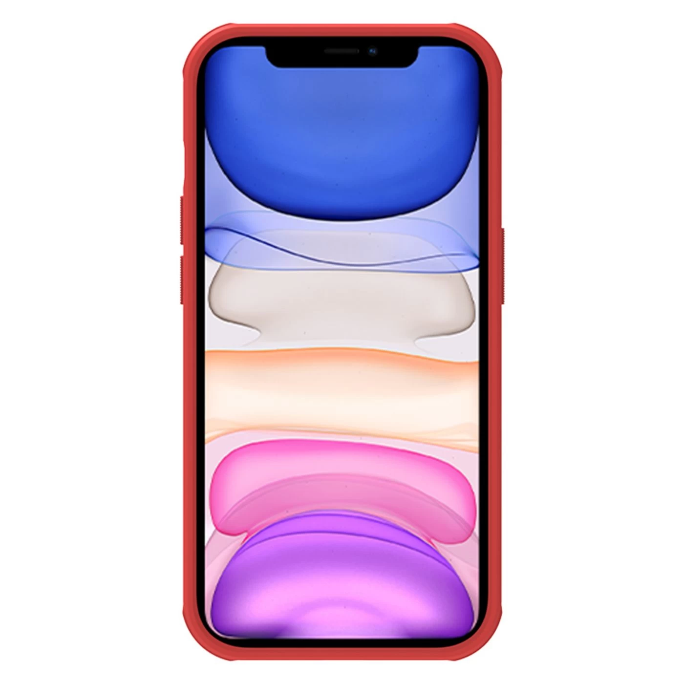 Apple iPhone 14 Pro Max case red Nillkin Super Frosted Shield