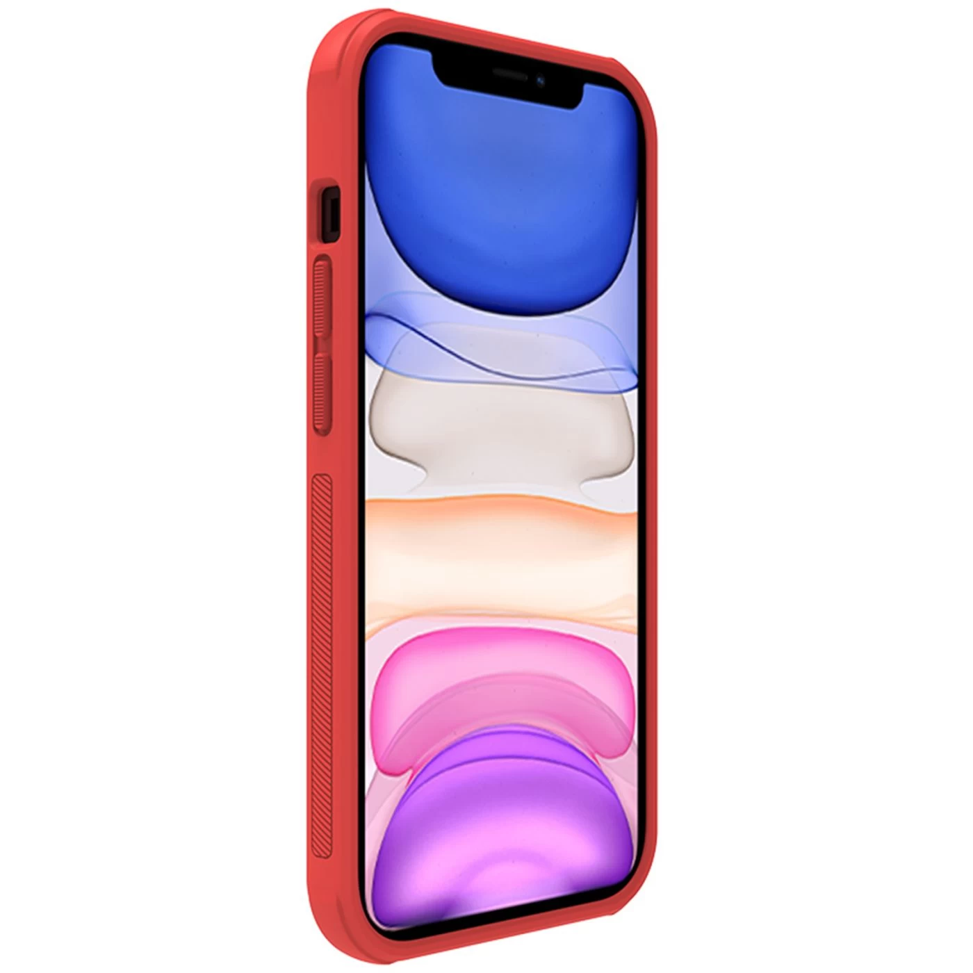 Apple iPhone 14 Pro Max case red Nillkin Super Frosted Shield