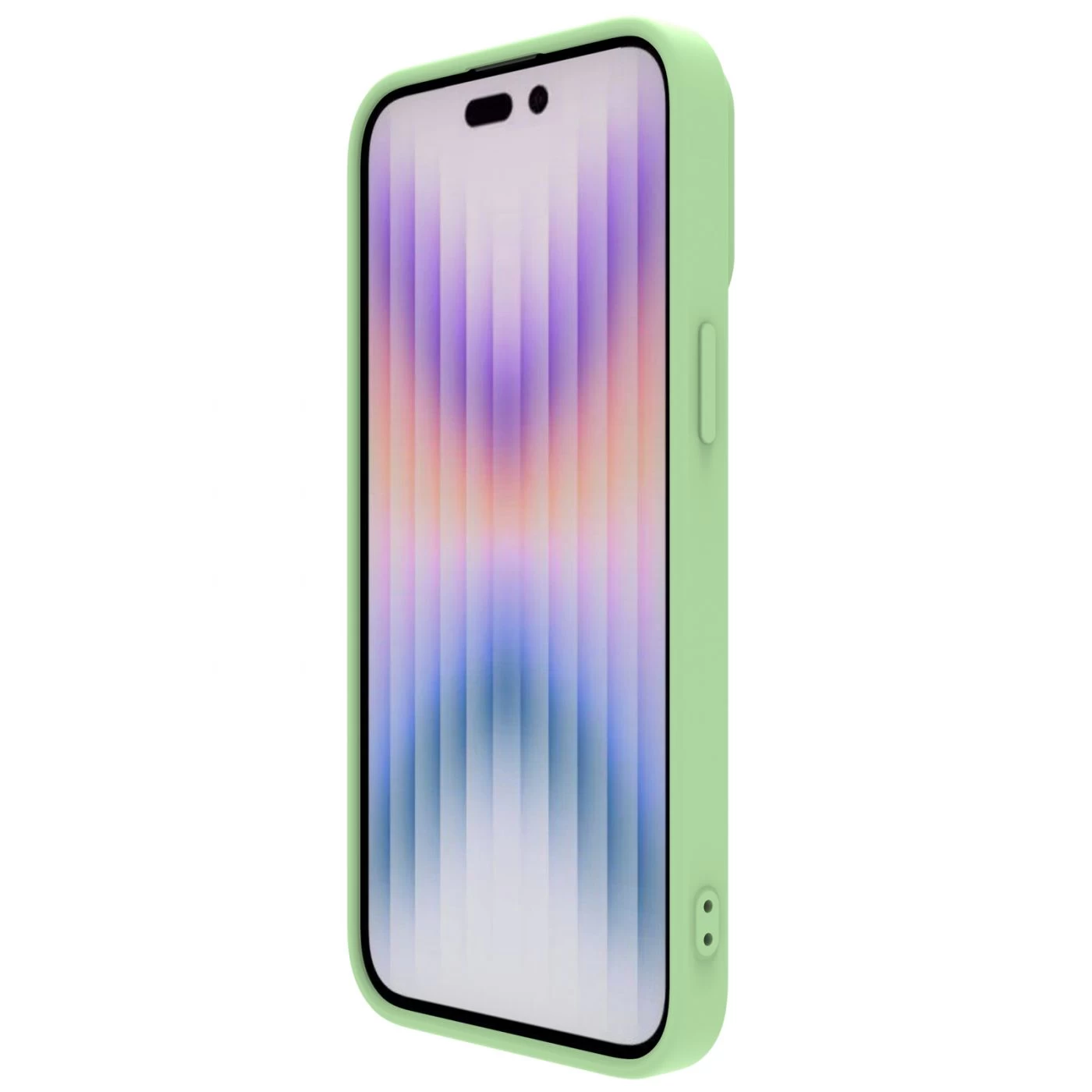 Apple iPhone 14 Pro Max case green Nillkin CamShield Silky Silicon