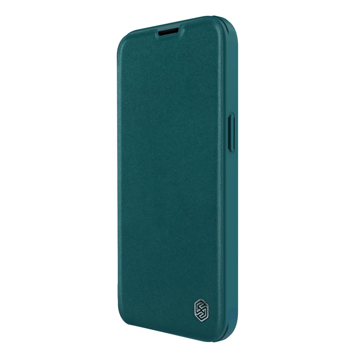 Apple iPhone 14 Pro Max case green Nillkin Qin Leather (Plain Version)