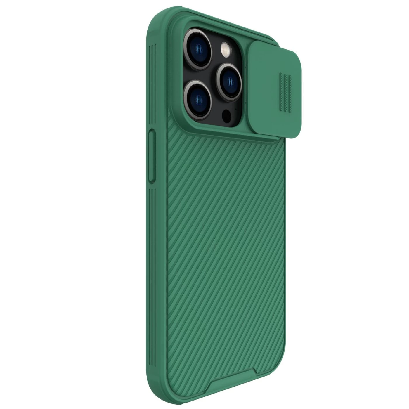 Apple iPhone 14 Pro Max case green Nillkin CamShield