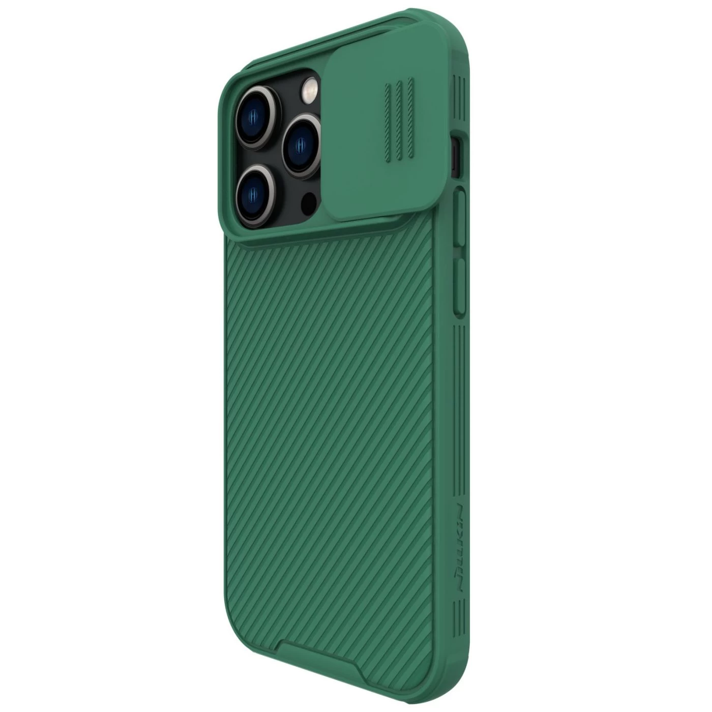 Apple iPhone 14 Pro Max case green Nillkin CamShield