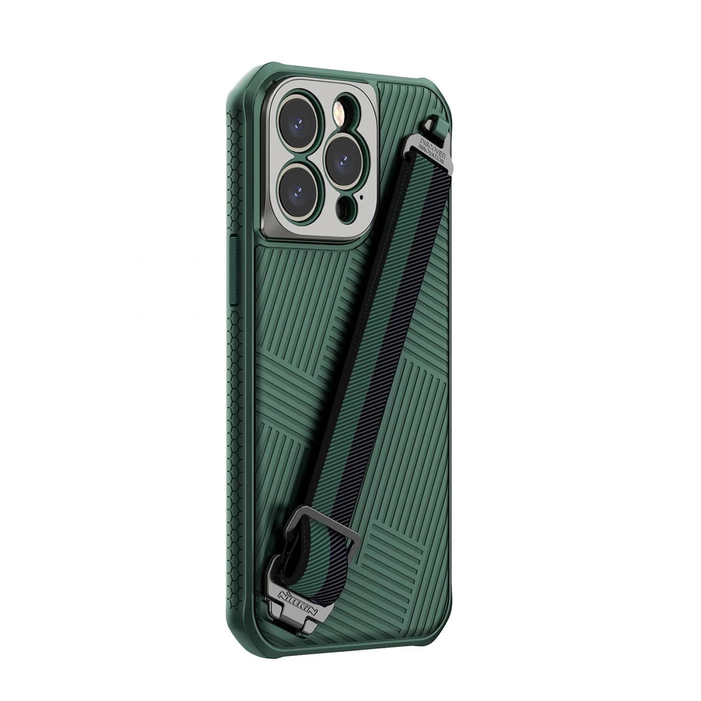 Apple iPhone 14 Pro Max case green Nillkin Strap Magnetic