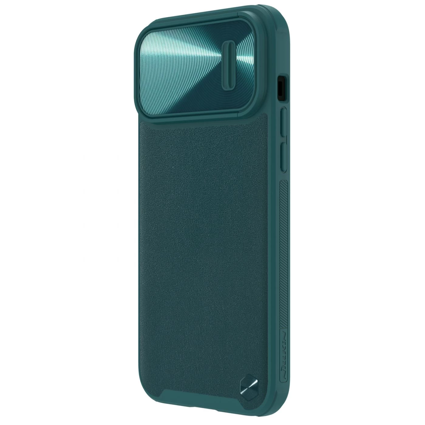 Apple iPhone 14 Pro Max case green NILLKIN CAMSHIELD LEATHER S