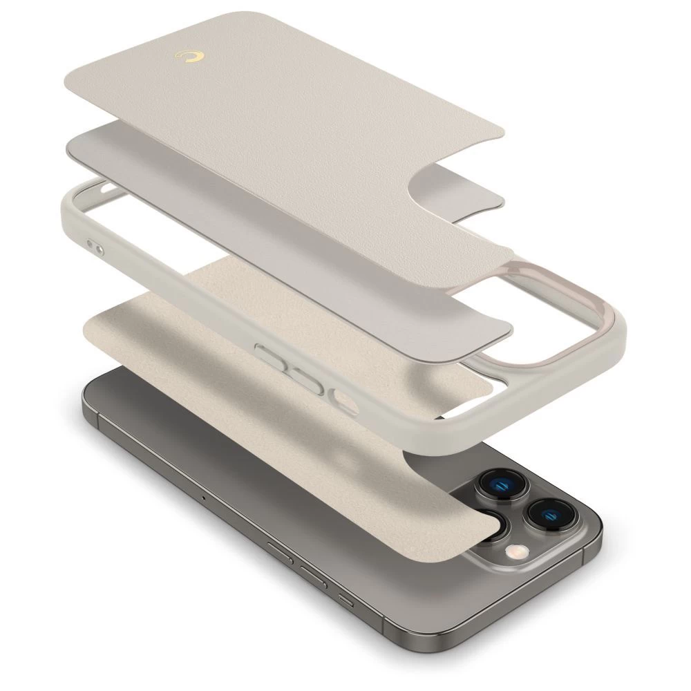 Apple iPhone 14 Pro Max case ivory white SPIGEN CYRILL KAJUK MAG MAGSAFE