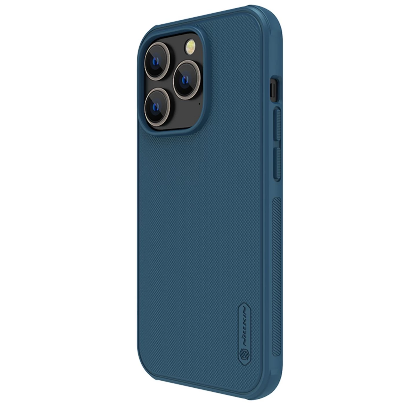 Apple iPhone 14 Pro Max case blue Nillkin Super Frosted Shield