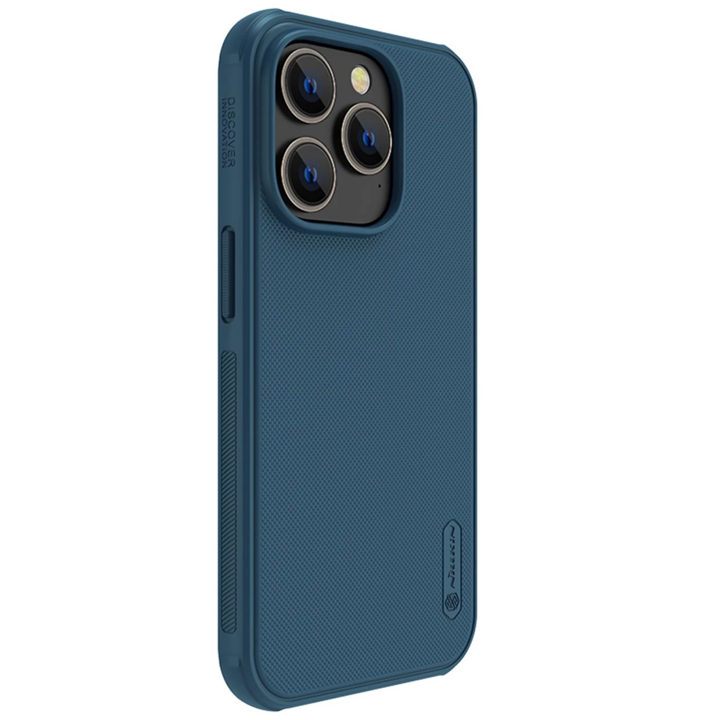 Apple iPhone 14 Pro Max case blue Nillkin Super Frosted Shield