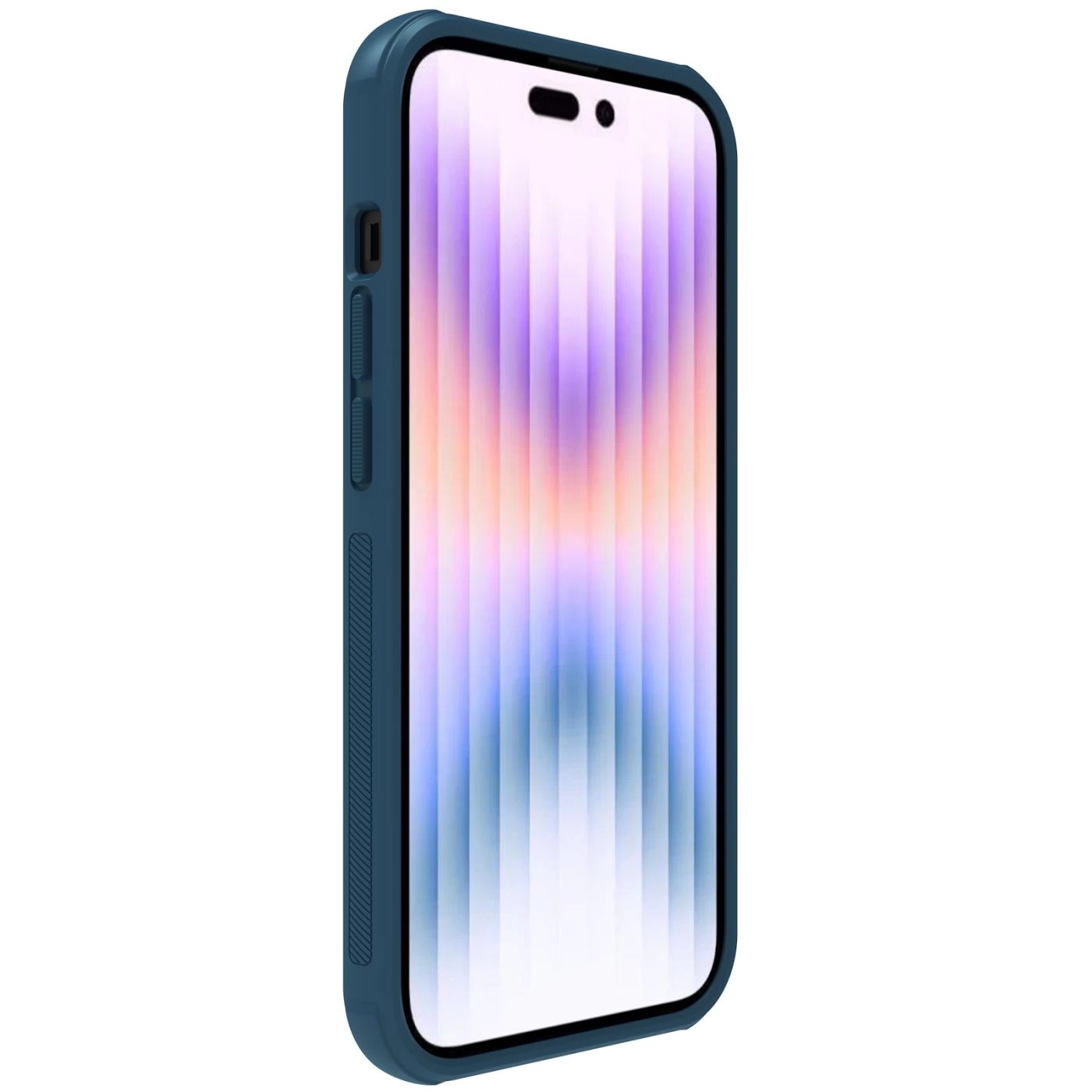 Apple iPhone 14 Pro Max case blue Nillkin Super Frosted Shield Magnetic