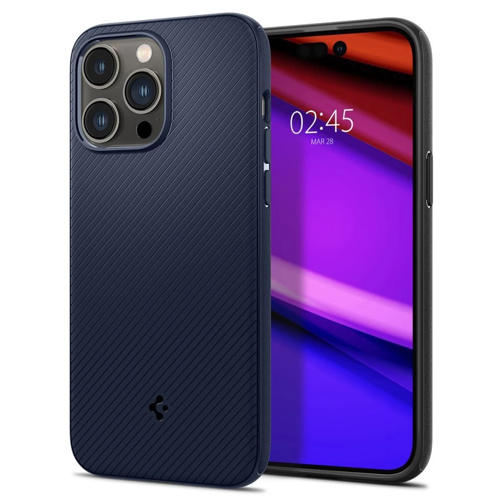 Apple iPhone 14 Pro Max suojakuori sininen SPIGEN MAG ARMOR
