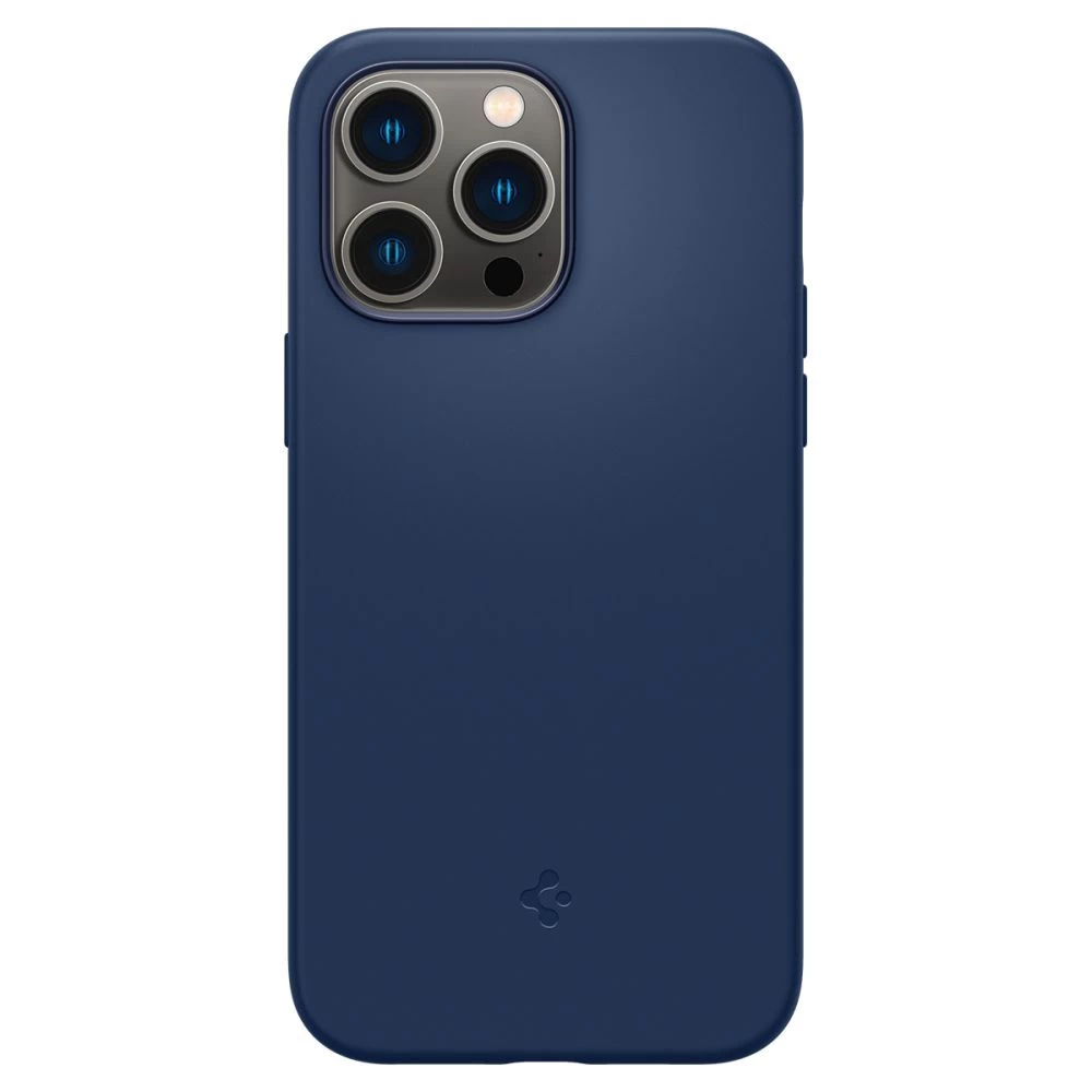 Apple iPhone 14 Pro Max case blue SPIGEN SILICONE FIT MAG MAGSAFE