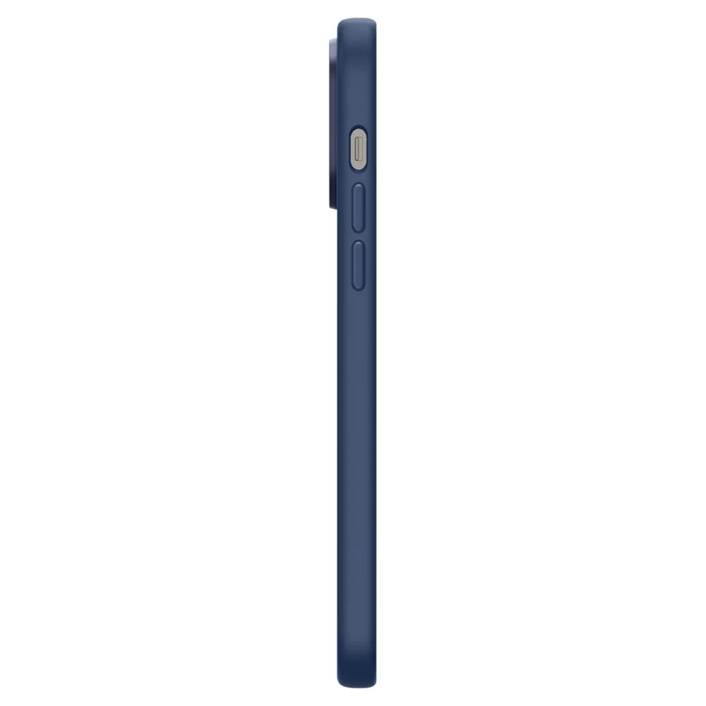 Apple iPhone 14 Pro Max case blue SPIGEN SILICONE FIT MAG MAGSAFE