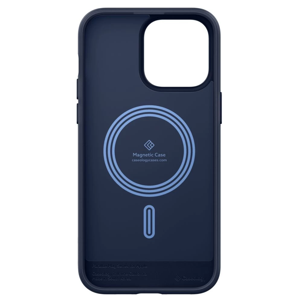 Apple iPhone 14 Pro Max vāciņš zils CASEOLOGY Parallax Mag Magsafe