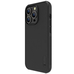 Apple iPhone 14 Pro Max ümbris must Nillkin Super Frosted Shield Magnetic