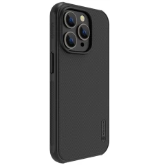 Apple iPhone 14 Pro Max ümbris must Nillkin Super Frosted Shield Magnetic