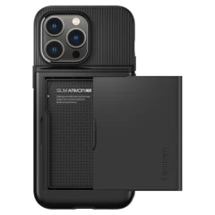 Apple iPhone 14 Pro Max case black SPIGEN SLIM ARMOR CS