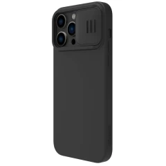 Apple iPhone 14 Pro Max case black Nillkin CamShield Silky Magnetic Silicon