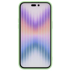 Apple iPhone 14 Pro Max case green Nillkin CamShield Silky Silicon