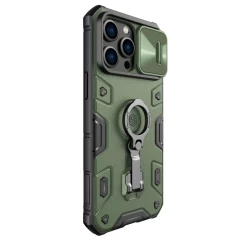Apple iPhone 14 Pro Max case green Nillkin CamShield Armor