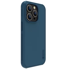 Apple iPhone 14 Pro Max case blue Nillkin Super Frosted Shield Magnetic