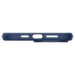 Apple iPhone 14 Pro Max case blue SPIGEN SILICONE FIT MAG MAGSAFE