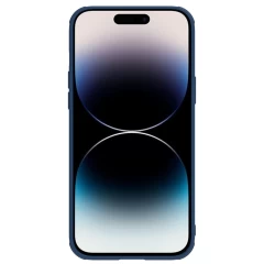 Apple iPhone 14 Pro Max case blue NILLKIN CAMSHIELD LEATHER S