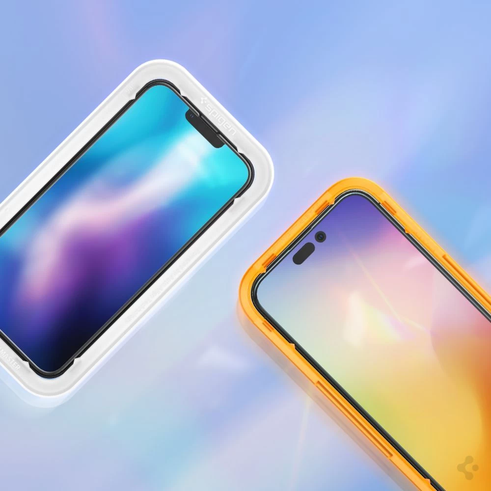 Apple iPhone 14 Pro skärmskydd  SPIGEN ALM GLASS FC (2-pack)