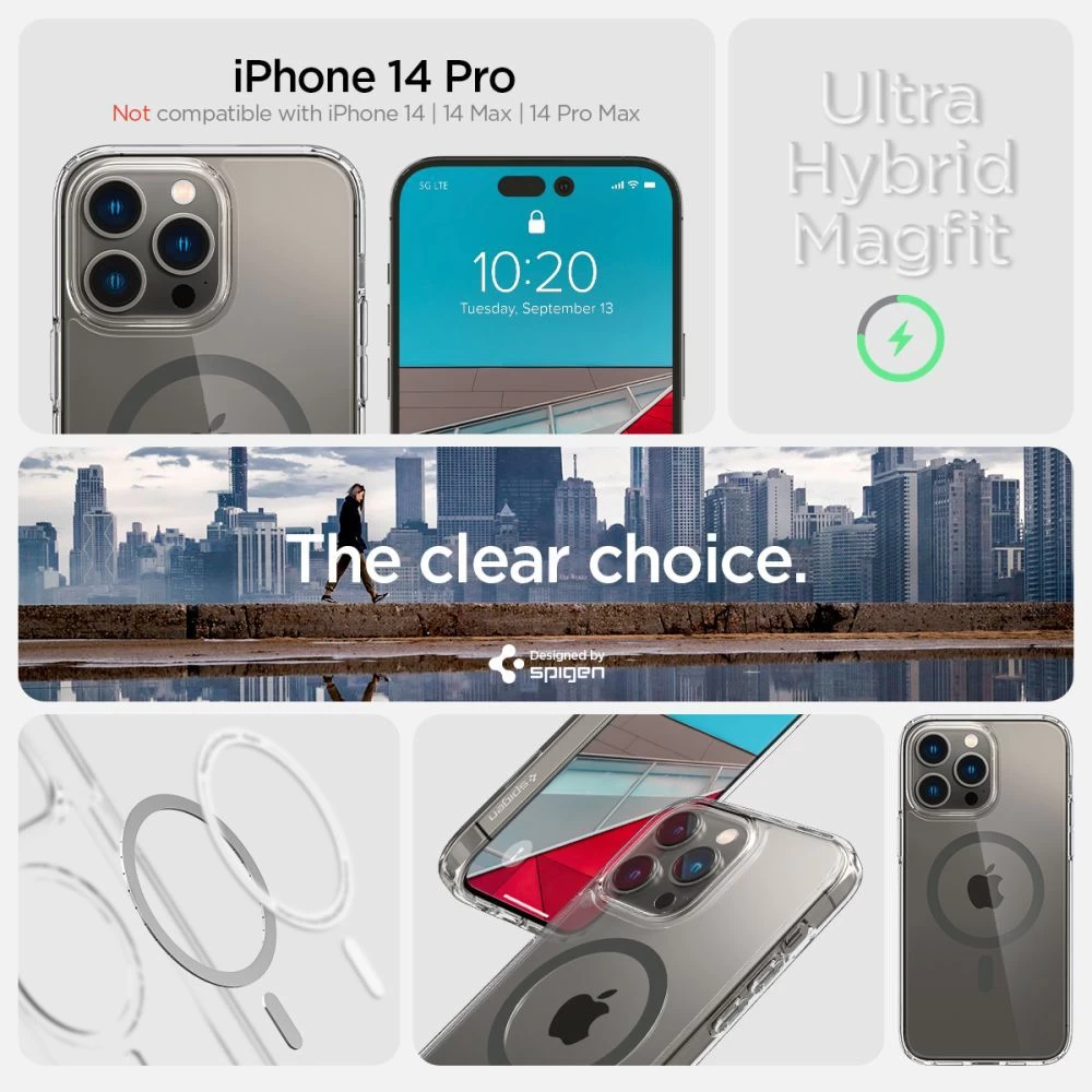 Apple iPhone 14 Pro ümbris  SPIGEN ULTRA HYBRID MAG MAGSAFE