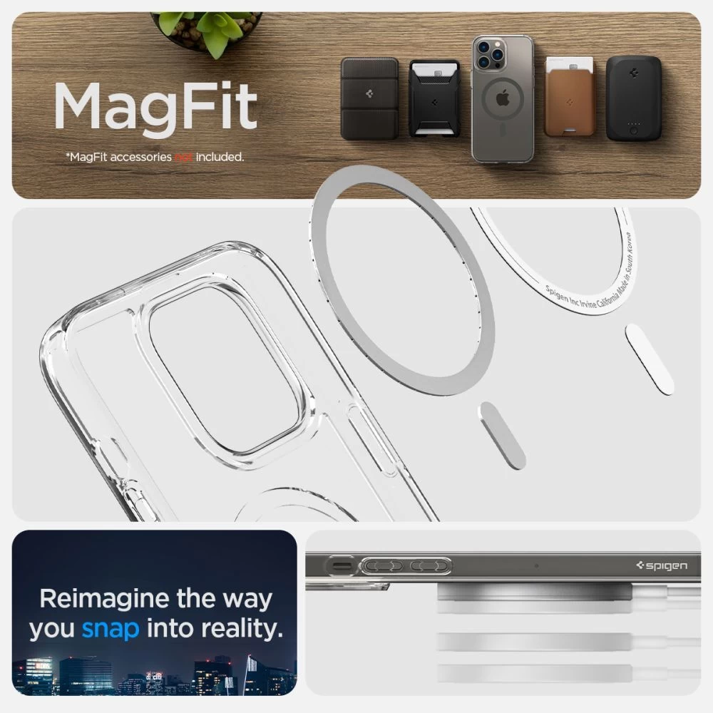 Apple iPhone 14 Pro ümbris  SPIGEN ULTRA HYBRID MAG MAGSAFE