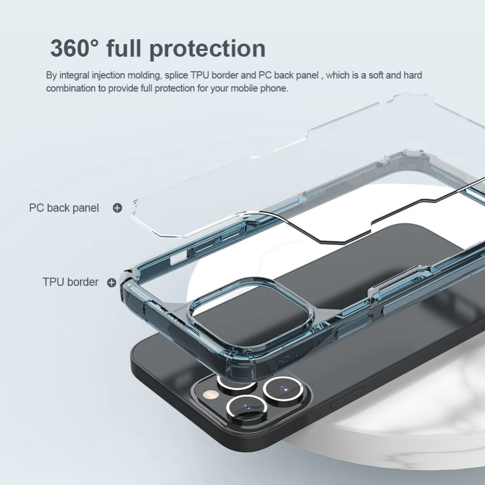 Apple iPhone 14 Pro dėklas skaidrus Nillkin TPU 