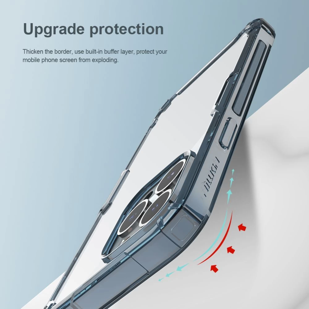 Apple iPhone 14 Pro dėklas skaidrus Nillkin TPU 