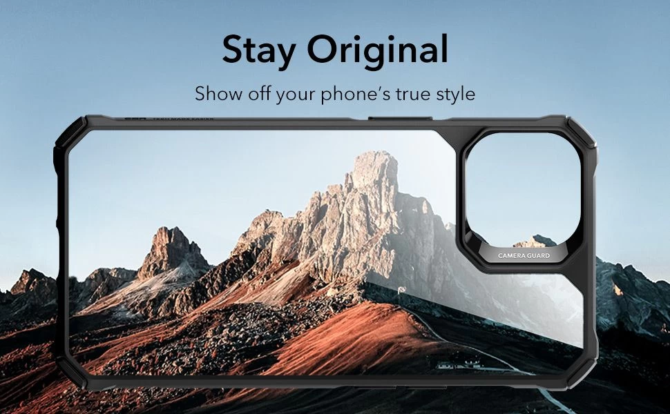 Apple iPhone 14 Pro ümbris läbipaistev hall ESR AIR ARMOR