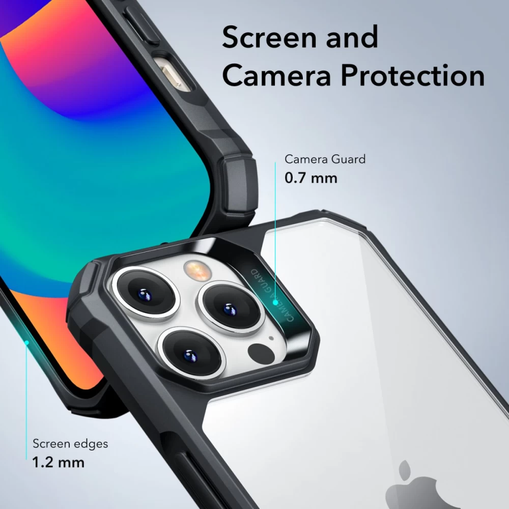 Apple iPhone 14 Pro ümbris läbipaistev hall ESR AIR ARMOR