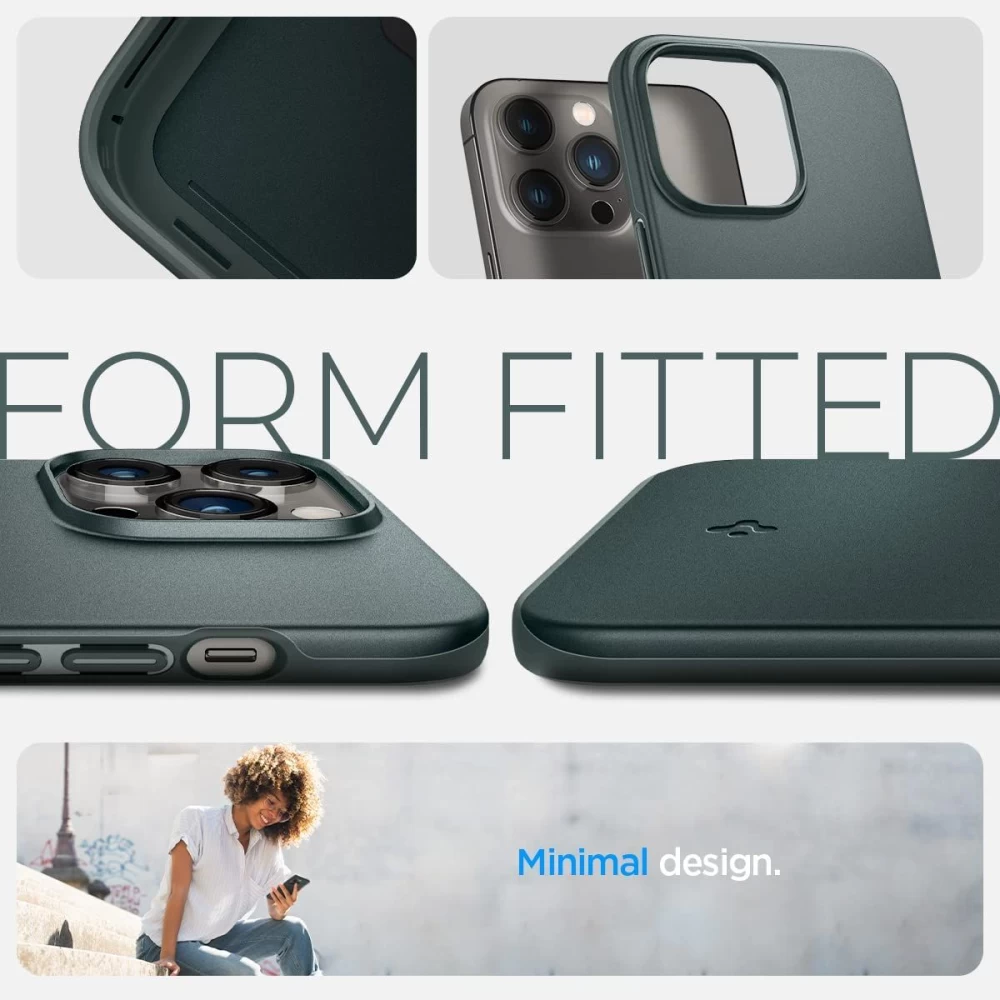Apple iPhone 14 Pro case green SPIGEN THIN FIT