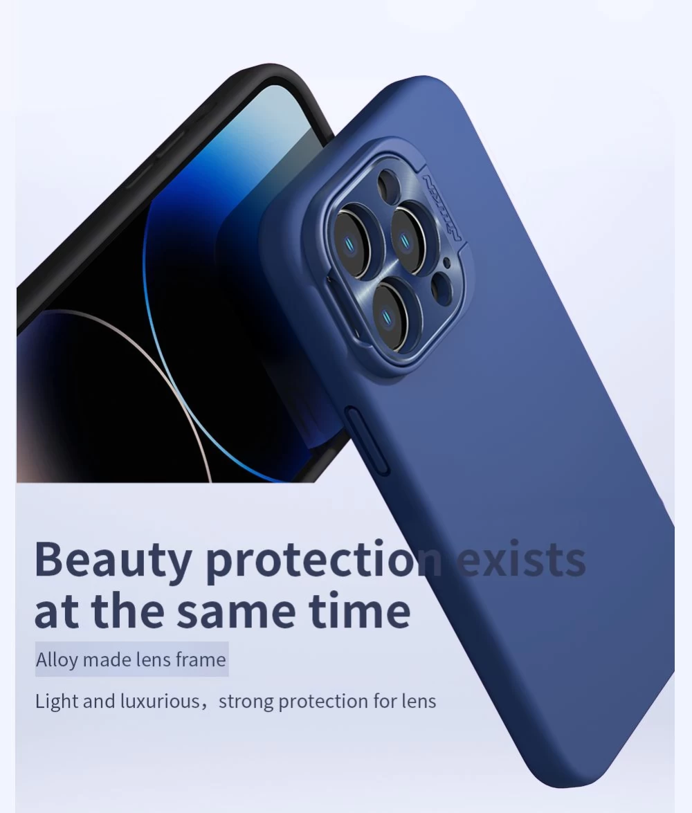 Apple iPhone 14 Pro чехол зеленый NILLKIN LENSWING MAGNETIC