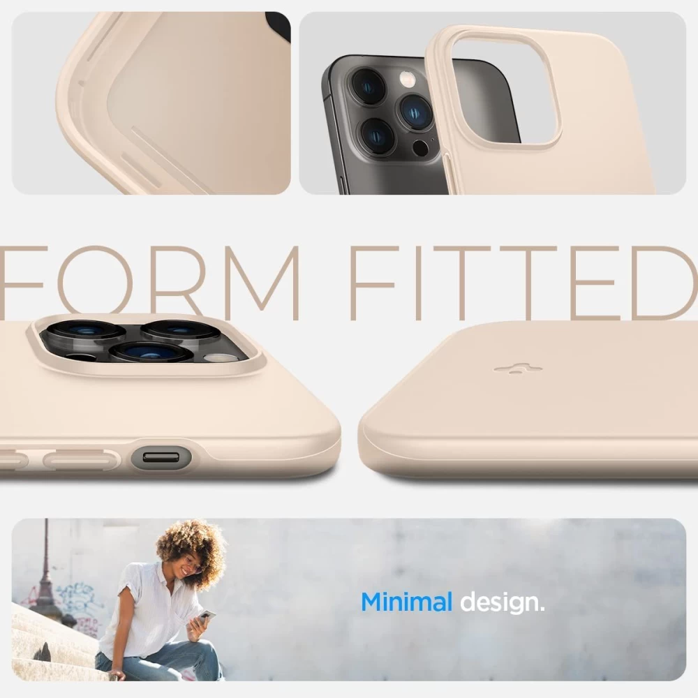 Apple iPhone 14 Pro case ivory white SPIGEN THIN FIT