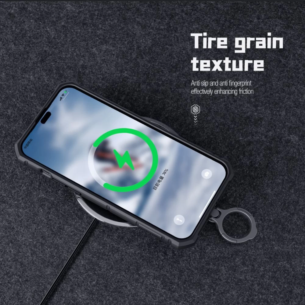 Apple iPhone 14 Pro ümbris sinine Nillkin CamShield Armor