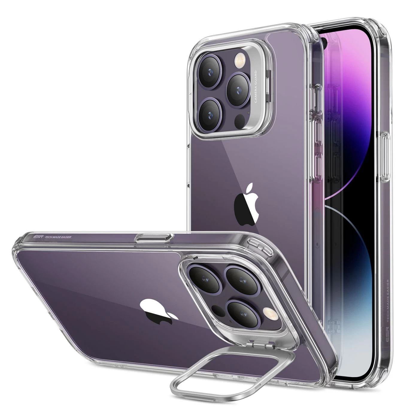 Apple iPhone 14 Pro skal transparent ESR CLASSIC KICKSTAND