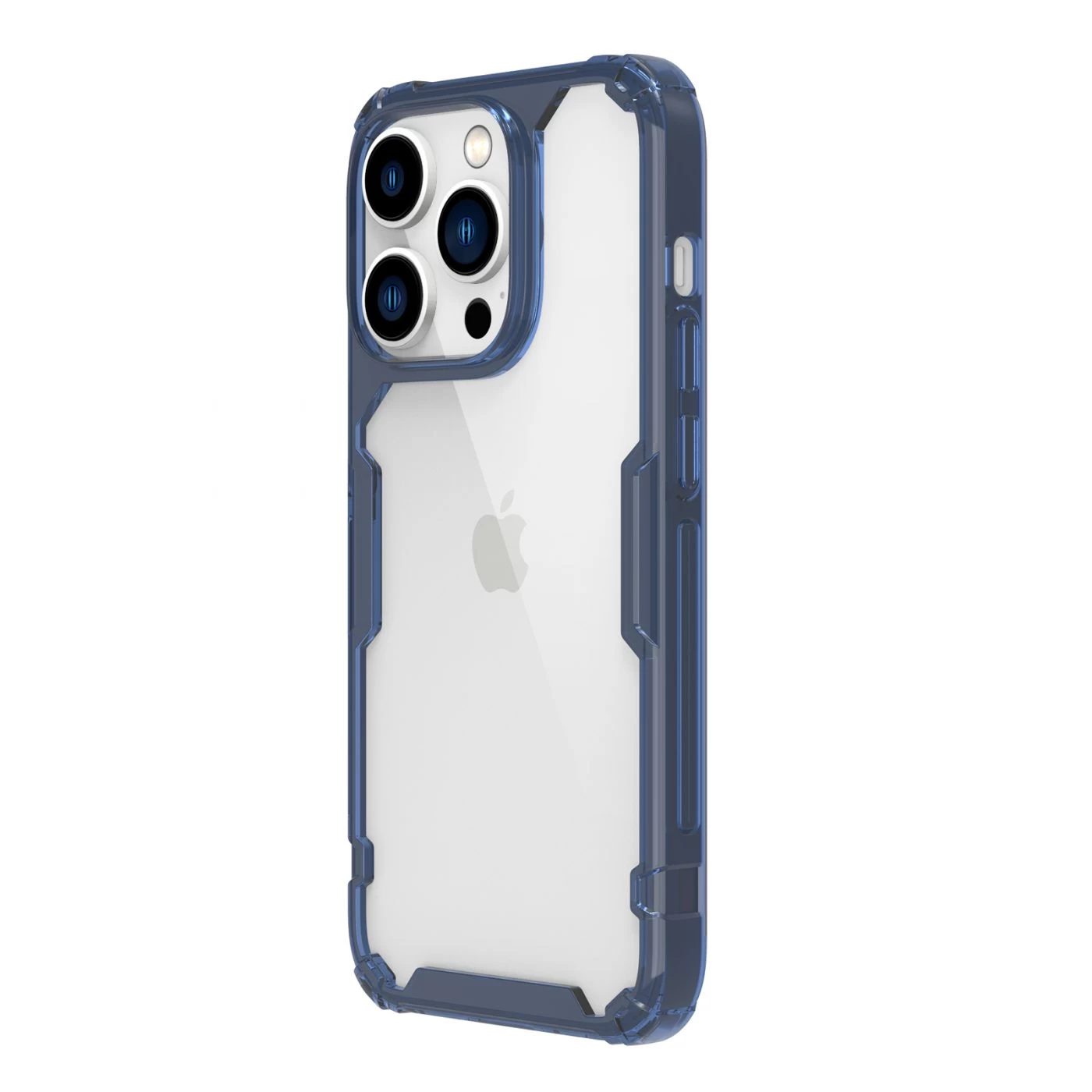 Apple iPhone 14 Pro dėklas skaidrus mėlynas Nillkin TPU