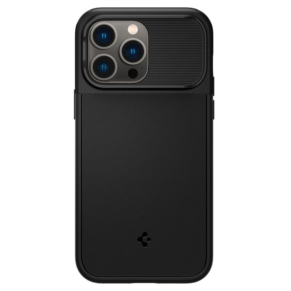 Apple iPhone 14 Pro ümbris must SPIGEN OPTIK ARMOR MAG MAGSAFE