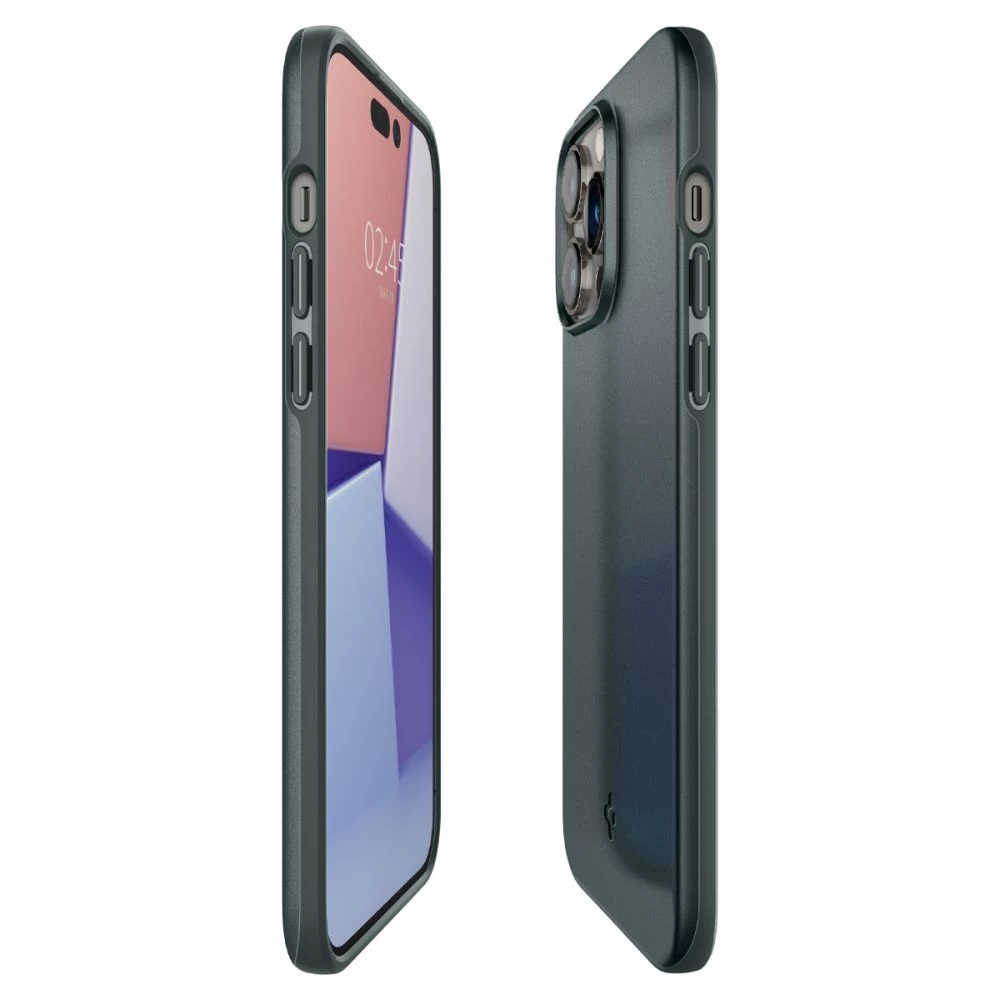 Apple iPhone 14 Pro case green SPIGEN THIN FIT