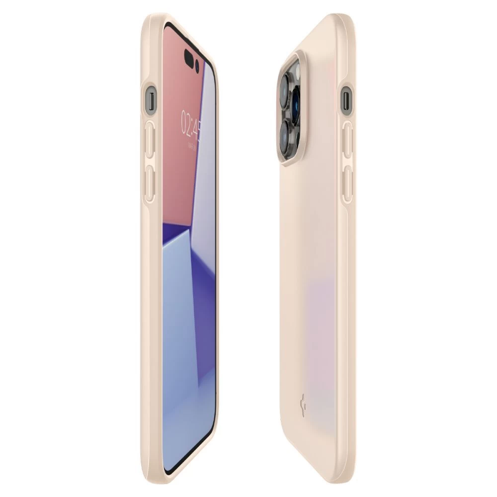 Apple iPhone 14 Pro case ivory white SPIGEN THIN FIT