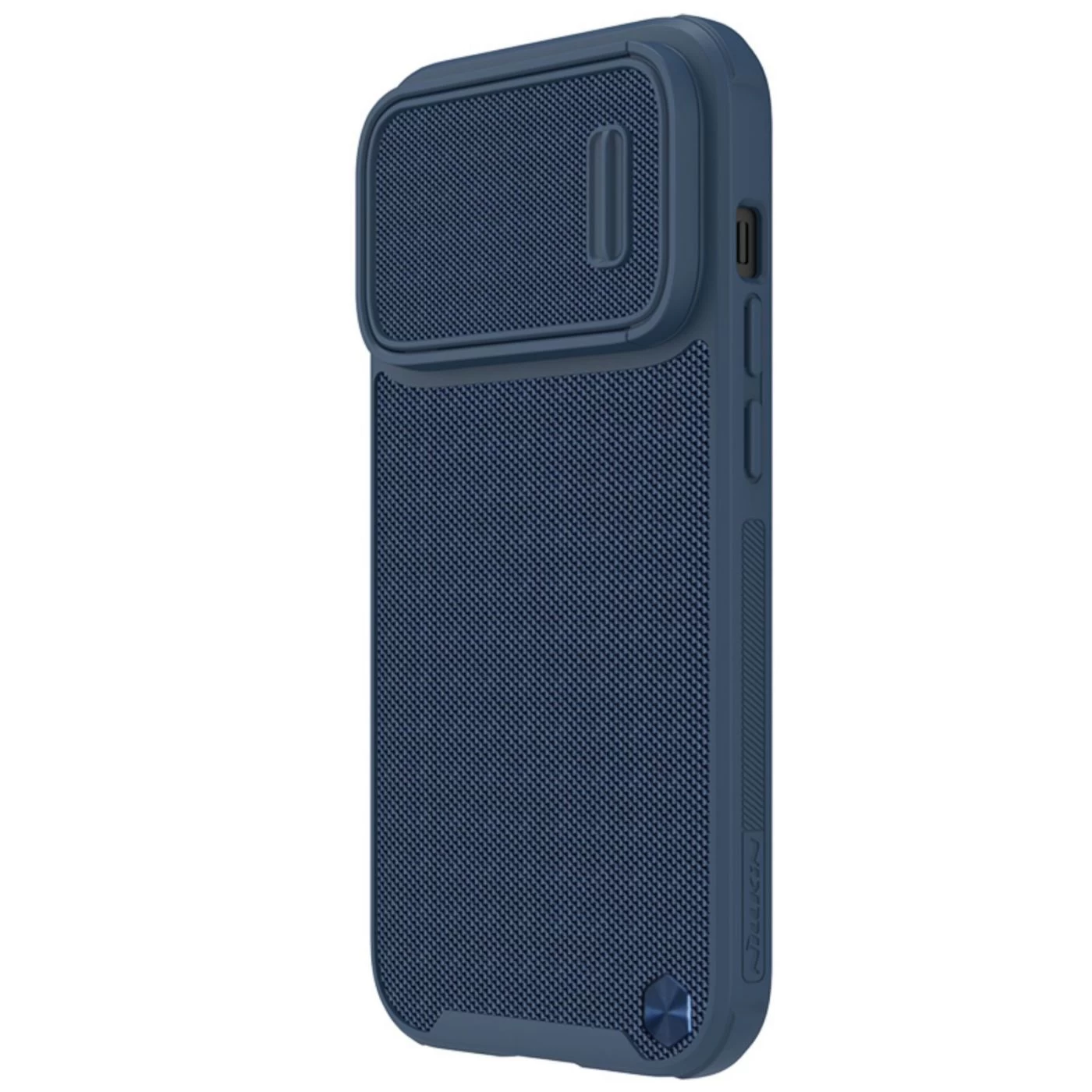 Apple iPhone 14 Pro dėklas mėlyna Nillkin Textured S Magnetic
