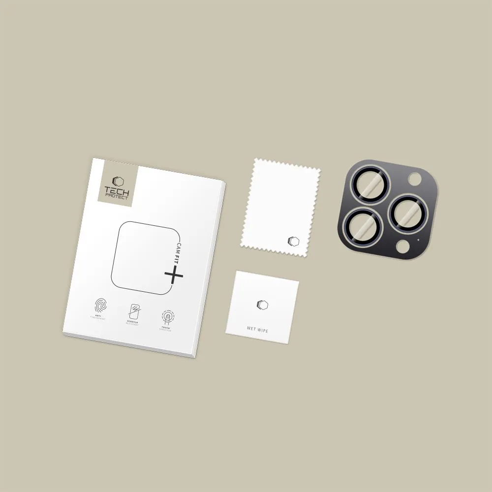 Apple iPhone 14 Pro kaitseklaas TECH-PROTECT CAMRING FIT+