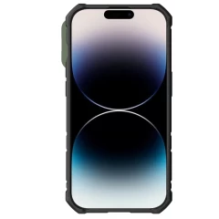 Apple iPhone 14 Pro ümbris roheline Nillkin CamShield Armor Magnetic