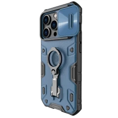 Apple iPhone 14 Pro ümbris sinine Nillkin CamShield Armor Magnetic