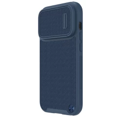 Apple iPhone 14 Pro dėklas mėlyna Nillkin Textured  S Magnetic