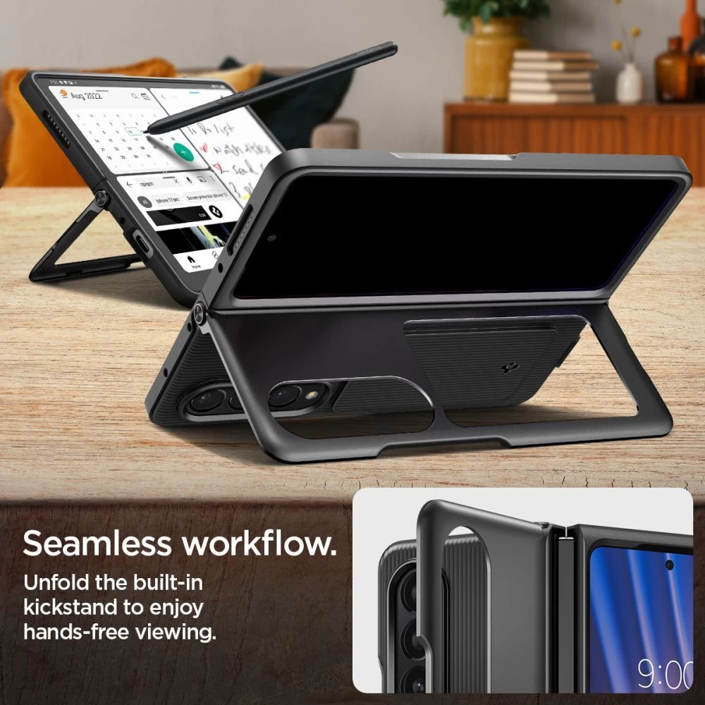 Samsung Galaxy Z Fold 4 5G case black SPIGEN NEO HYBRID S